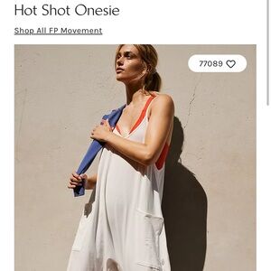 Free People Hot Shot Onesie